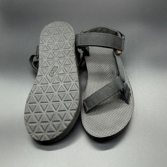 Teva Original Universal Sandals Black Women's Size 7 Adjustable Straps - Picture 5 of 7